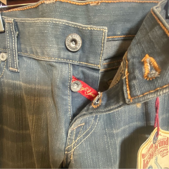 Lucky Brand Lil Melissa By Gene Montesano Blue‎ Jeans Size 10/30 NWT - Picture 10 of 16